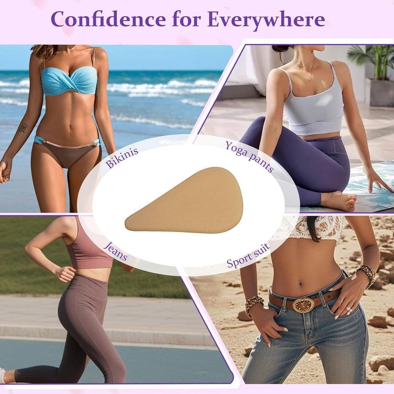 Arxonis Camel Toe Concealer,Reusable Seamless Camel Toe Underwear,Invisible Frontal Wedgie Cover,Anti Cover Silicone Insert - Image 4